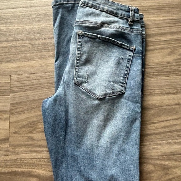 Jolt Blue Skinny Distressed Jeans - Picture 3 of 3